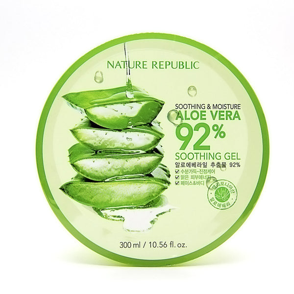 Korean Beauty [Nature Republic] Aloe Vera 92% Soothing Gel - ShineVII